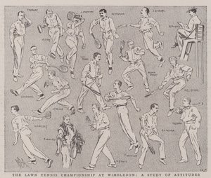 Le championnat de tennis sur gazon à Wimbledon, une étude des attitudes - Alexander Stuart Boyd